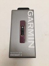 Garmin Vivosmart 4 Activity Tracker Rose Gold Bezel S-M Bundle