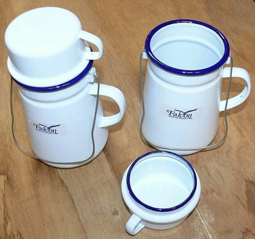 11cm enamel tea billy can - 11cm,