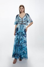 Karen Millen Maxi Dress UK10