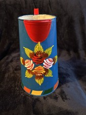 Hand Painted Canal Ware Metal