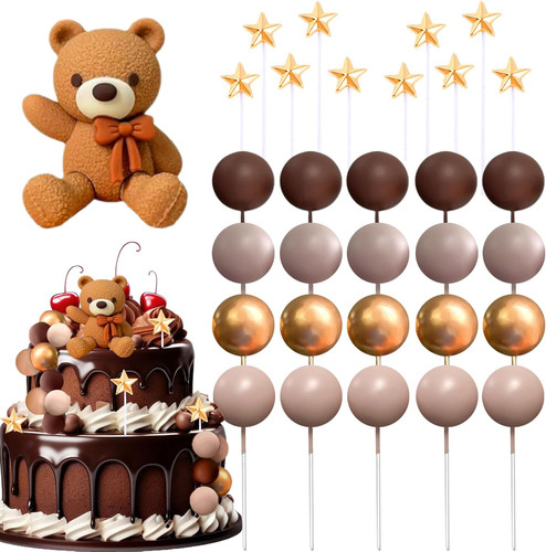 Pcs bear cake decoration - pcs,