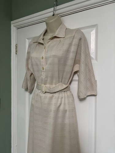 Vintage 70s butte knit beige - butte,
