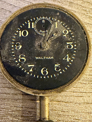 Antique waltham day - waltham, 8-day