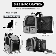 Pet Backpack Carrier Travel