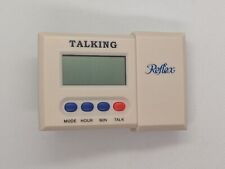 Reflex talking digital alarm clock (model 908-3101)