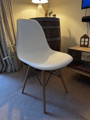 Replica eames chair white - eames,