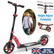 Folding Kids Teens Push Scooter Portable Adjust Height for Ages 6+ Lightweight