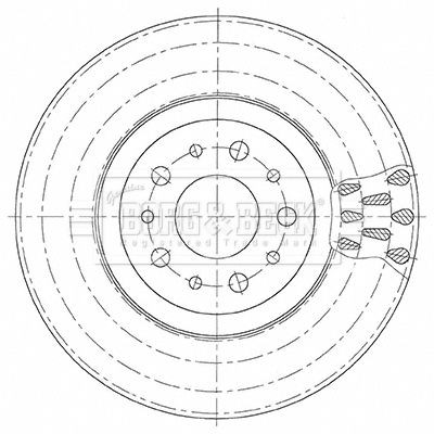 Discs for alfa - alfa, 164