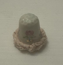 Irish Dresden Lace Thimble