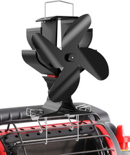 Wood Stove Fan Heat Powered