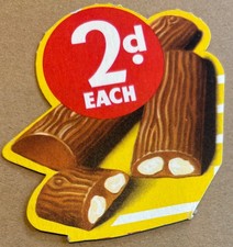 CHOCOLATE Shop Display Card 2d