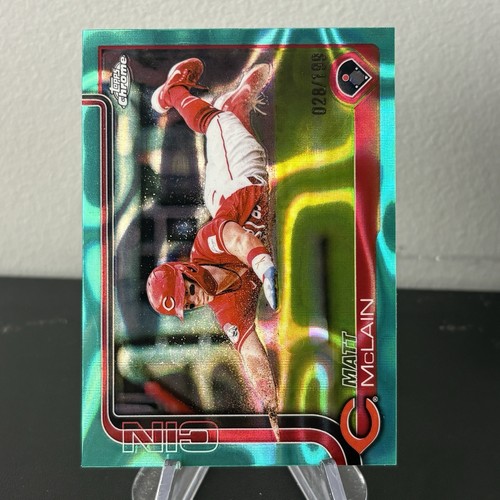 2025 topps chrome - matt, mclain