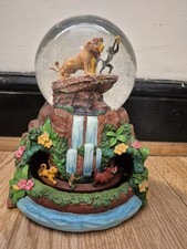 Rare The Bradford Exchange Disney Lion King Musical Moving Detail Snowglobe 