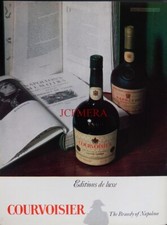 COURVOISIER NAPOLEON Brandy Liqueur Cognac ADVERT #1 Original 1965 Print : 626/E