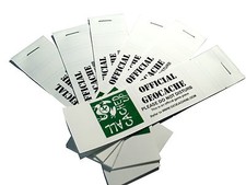 Slim Line Geocache Log Book