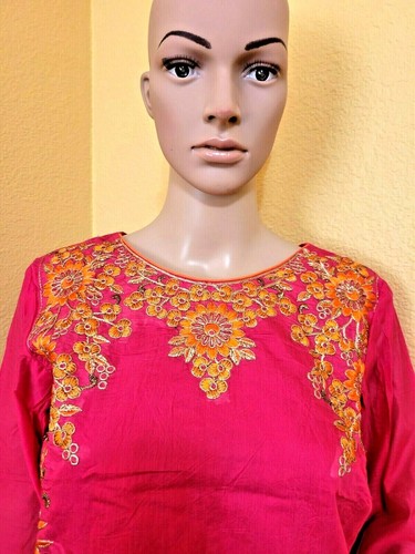 Ready made chanderi silk - made,