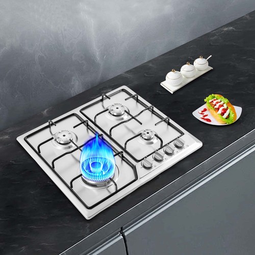 Stainless steel 4 burner - stainless,