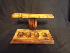 Hand-made wooden four-pipe