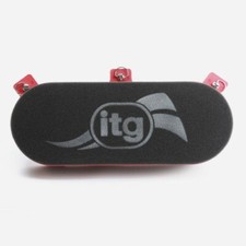ITG Megaflow Twin Carburettor Air Filter 100mm Internal Height Flat Top JC50/100