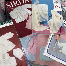 10 vintage baby knitting