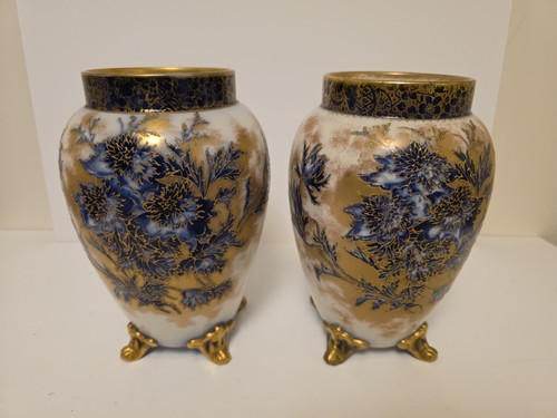 Two carlton ware flow blue - two,