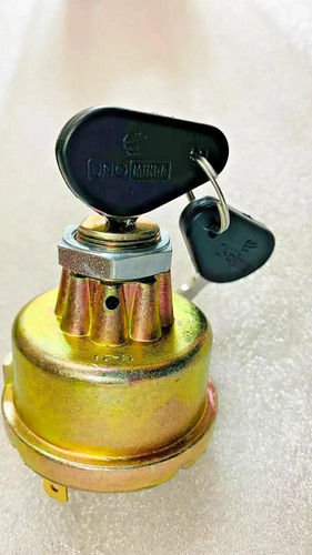 Tractor ignition switch with - switch,