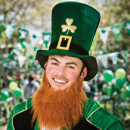 Patricks day leprechaun top - st,