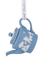 Wedgwood Iconic Teapot Jasper Christmas Tree Decoration