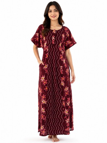 Indian night dress cotton - indian,