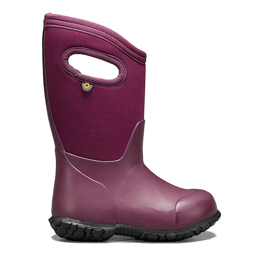 Bogs kids york wellies plum - kids,