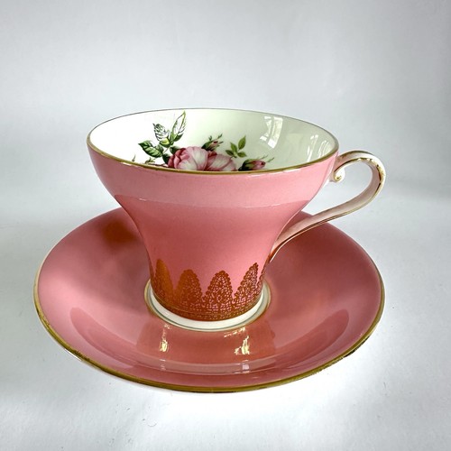 Aynsley pink corset teacup - pink, &