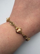 Antique vintage gold toned