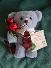 Hermann Spielwaren 2003 PIN BEAR Martins Birthday 1963-2003. Made In 2003 Only!