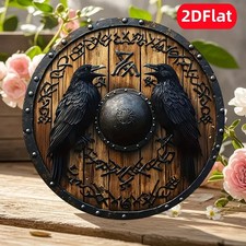 Viking theme wooden sign