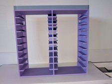 Cassette tape storage rack