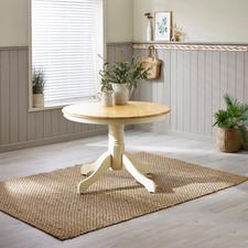 Bude Solid Wood 106cm Round