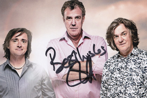 Jeremy clarkson hand signed - hand,