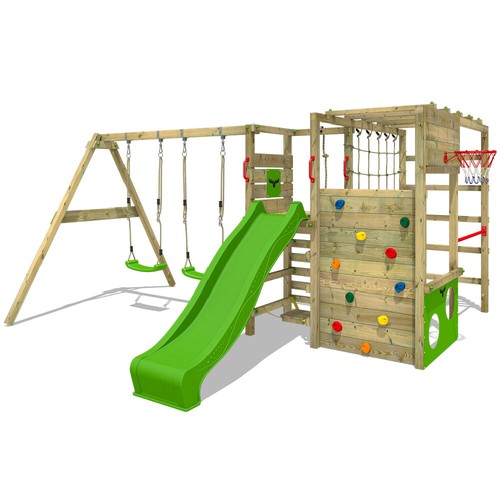 Wooden climbing frame fatmoose - frame,