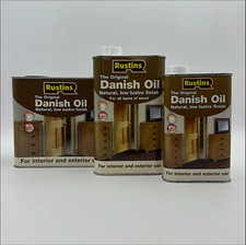Rustins Wood Danish Oil - All