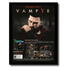 2018 Vampyr Framed Print