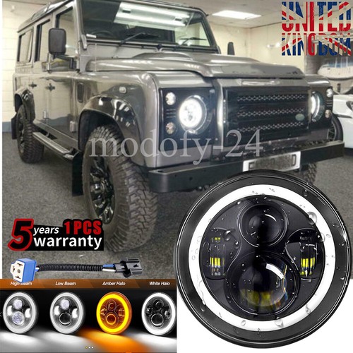 Inch led headlight halo drl - 7,