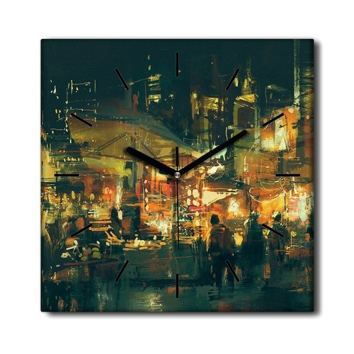 Silent clock canvas image - silent,