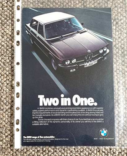 Bmw range 1970s - , frameable