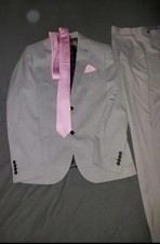 Grey Suit 2-Piece Set