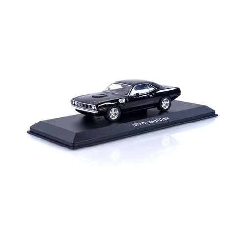 1971 plymouth barracuda - plymouth, black