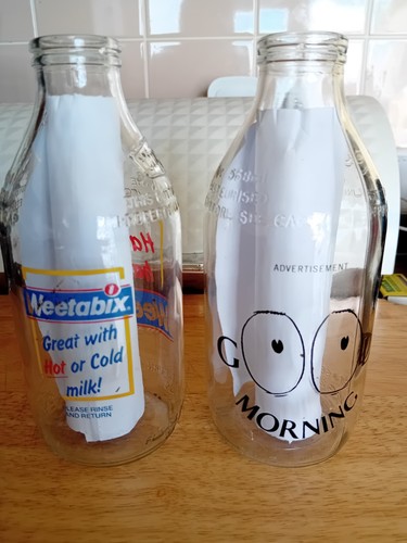 Collectable glass milk - glass,