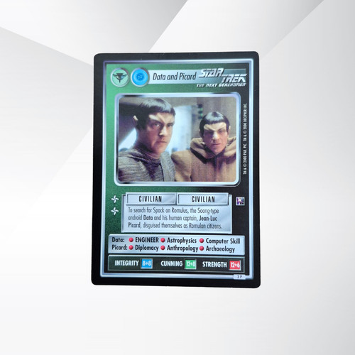 Star trek ccg enhanced 3p - star, 1e
