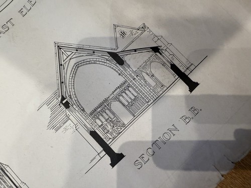 Vintage picture architectural