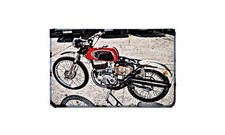 Cz 175 Motorbike A4 photo