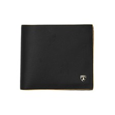Lamborghini Wallet Black with Yellow Piping